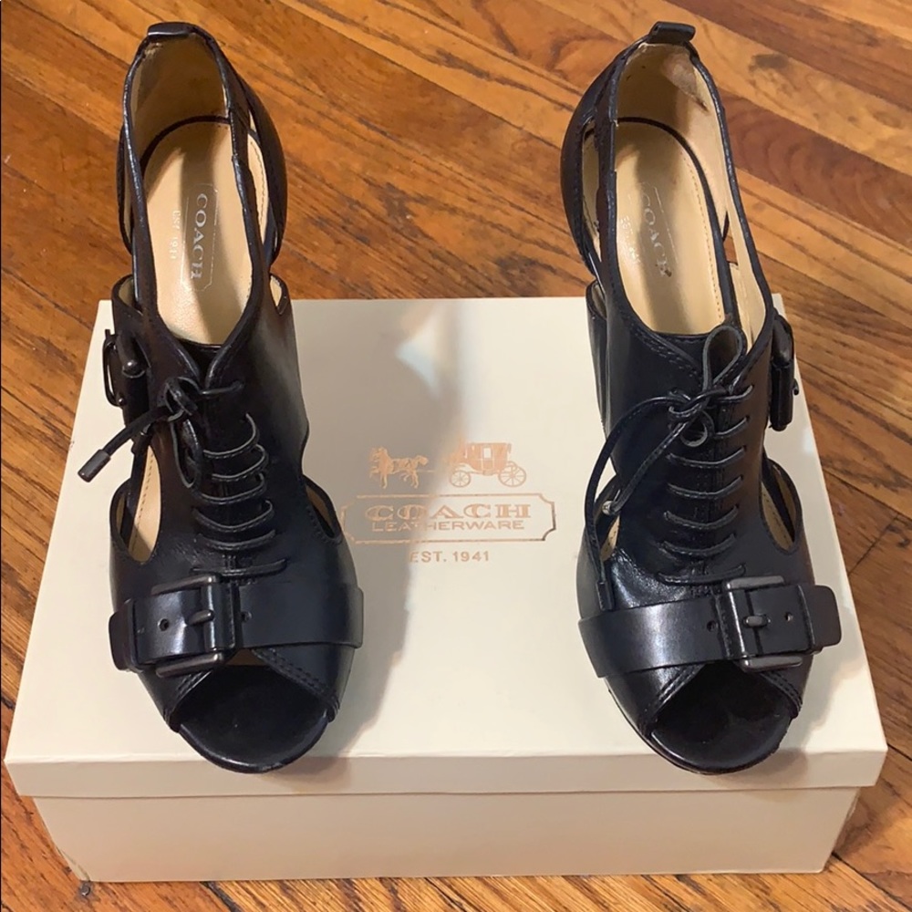 Coach Sophia heels 8m - Picture 3 of 11